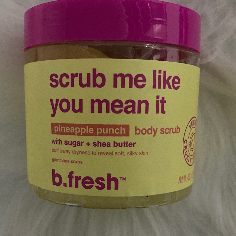 Scrub me like you mean it Pineapple Punch Body Scrub - 16oz buy one get one - Picture 6 of 10
